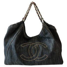 Chanel Coco Cabas Hellblau