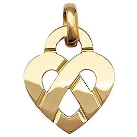 Colgante Poiray "Corazón entrelazado" en oro amarillo. Otro