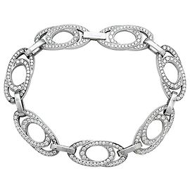 Pulsera Chopard "Ellipse" de oro blanco y diamantes. Otro