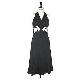 RED VALENTINO DRESS Black