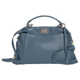 Fendi-Sac coucou-Bleu
