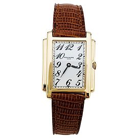 Relógio Patek Philippe "Gondolo" em ouro amarelo em couro. Outro