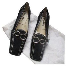 Prada-Ballerines-Noir