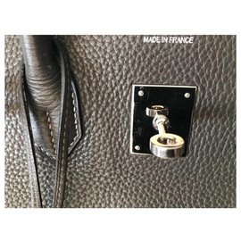 Hermès-Birkin 35-Gris antracita