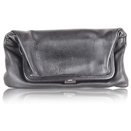 Maison Martin Margiela Busta a busta in pelle nera Nero