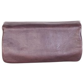 Marc Jacobs-Fold Clutch Bag-Purple