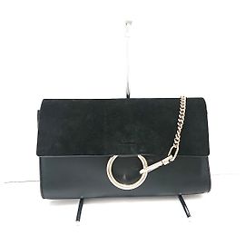 Chloé Clutch Tasche Schwarz