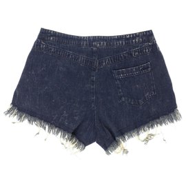 Chloé-Pantalones cortos-Azul oscuro