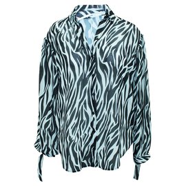 Robert Rodriguez Hemd mit Zebra-Print Andere