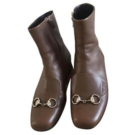 Gucci botas Marrom
