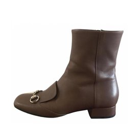 Gucci-Boots-Brown