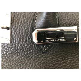 Hermès-Birkin 35-Gris anthracite