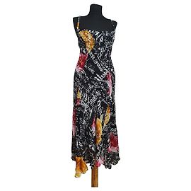 Robe Elisa Cavaletti Piro by Klaus Berggreen en viscose Multicolore