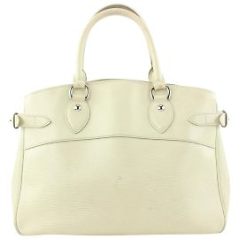 Louis Vuitton Weiße Epi Leder Passy PM Tasche Andere