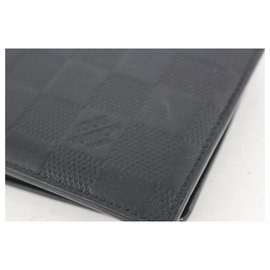 Louis Vuitton-Black Damier Infini Multiple Slender Men's Wallet Marco Florin-Other