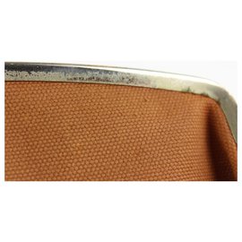 Louis Vuitton-Bolsa Ultra Rare Monogram Kisslock Marais Kisslock French Twist Bag 1Eu contra616-Outro