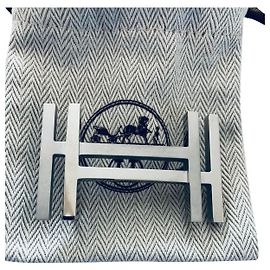 Hermès H squared Silvery
