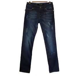 PHILIPP PLEIN VAQUEROS DE CORTE DE QUESO DE FRESA SLIM FIT Azul