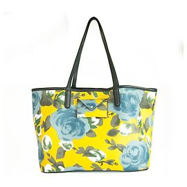 Marc by Marc Jacobs Cabas en Toile à Motifs Floraux Multicolore