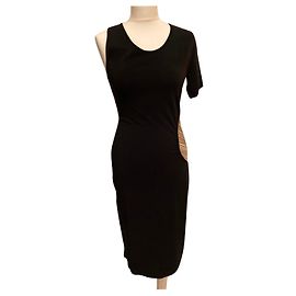 Robe bijou Alexander McQueen Noir