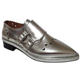 Twin Set bailarinas Prata