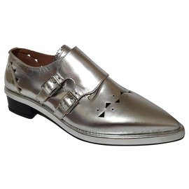 Twin Set Flats Silvery