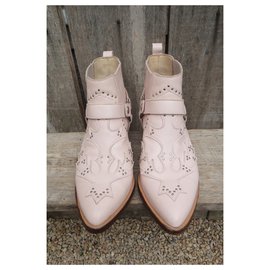 Autre Marque-Morobé p boots 37-Pink