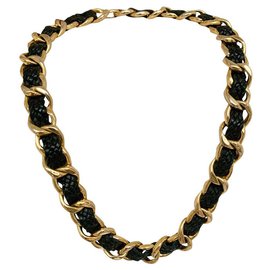 Chanel-Kultige Halskette 90'-Gold hardware