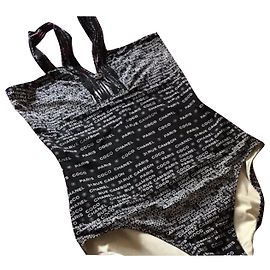 Chanel Badebekleidung Schwarz