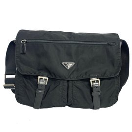 Borsa a tracolla Prada Nero