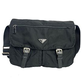 Prada Umhängetasche Schwarz