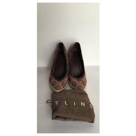 Céline-Zapatos de tacón de mezclilla con puntera en punta Celine-Azul