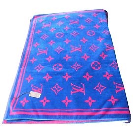 LOUIS VUITTON Telo mare MONOGRAM NEW Rosa Blu