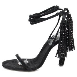 Saint Laurent-KATE SAINT LAURENT SANDALS-Black