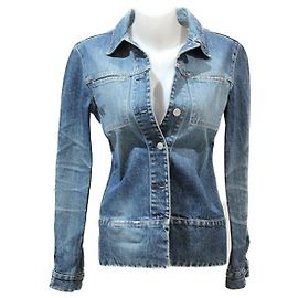 GIACCA IN DENIM HELMUT LANG Blu