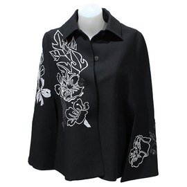 Fendi-CAPE FENDI-Black