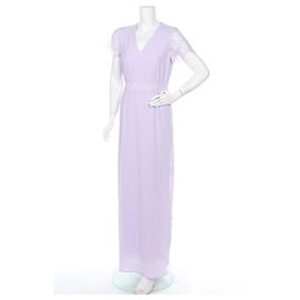 Autre Marque Holzweiler Maxi Dress Purple Purple