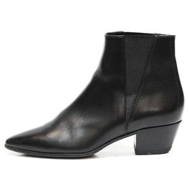 Saint Laurent-SAINT LAURENT BOOTS-Black