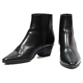 Saint Laurent-SAINT LAURENT BOOTS-Black