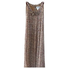 Chanel Vestido longo chanet Multicor