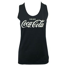 D&G Top sem mangas Coca Cola Azul marinho Azul Azul marinho