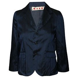 Marni giacca blu scuro Blu Blu navy