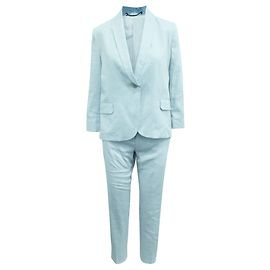Jigsaw Light Blue/Grey Suit Blue