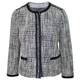 Marella Giacca di tweed Blu