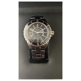 Chanel-J12 auto-Black