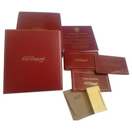 St Dupont-Cufflinks-Golden