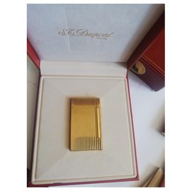 St Dupont-Cufflinks-Golden