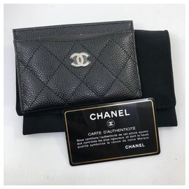 Chanel-Porte-Carte Classique-Noir