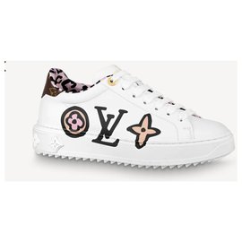 Louis Vuitton-LV Time Out trainers-White