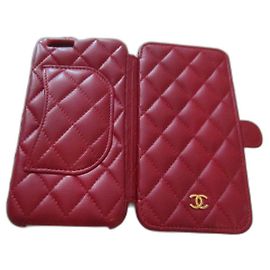 Chanel coque iphone Rouge